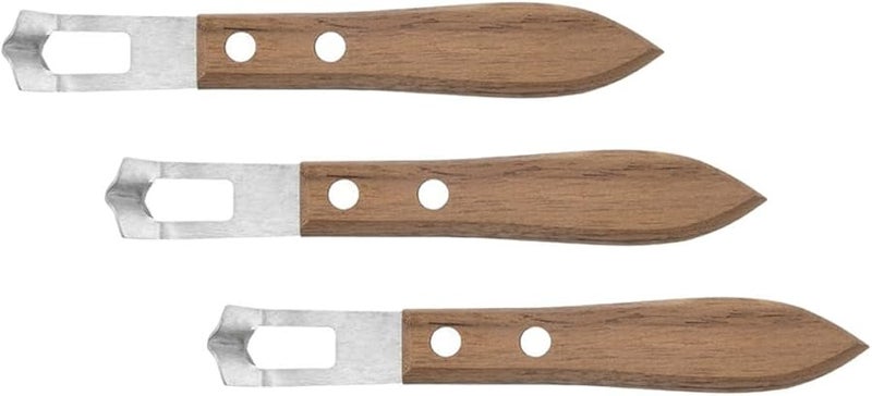 3Pcs Stainless Steel Lemon Zester Grater with Ergonomic Handle for Kitchen Home Use - Image 1